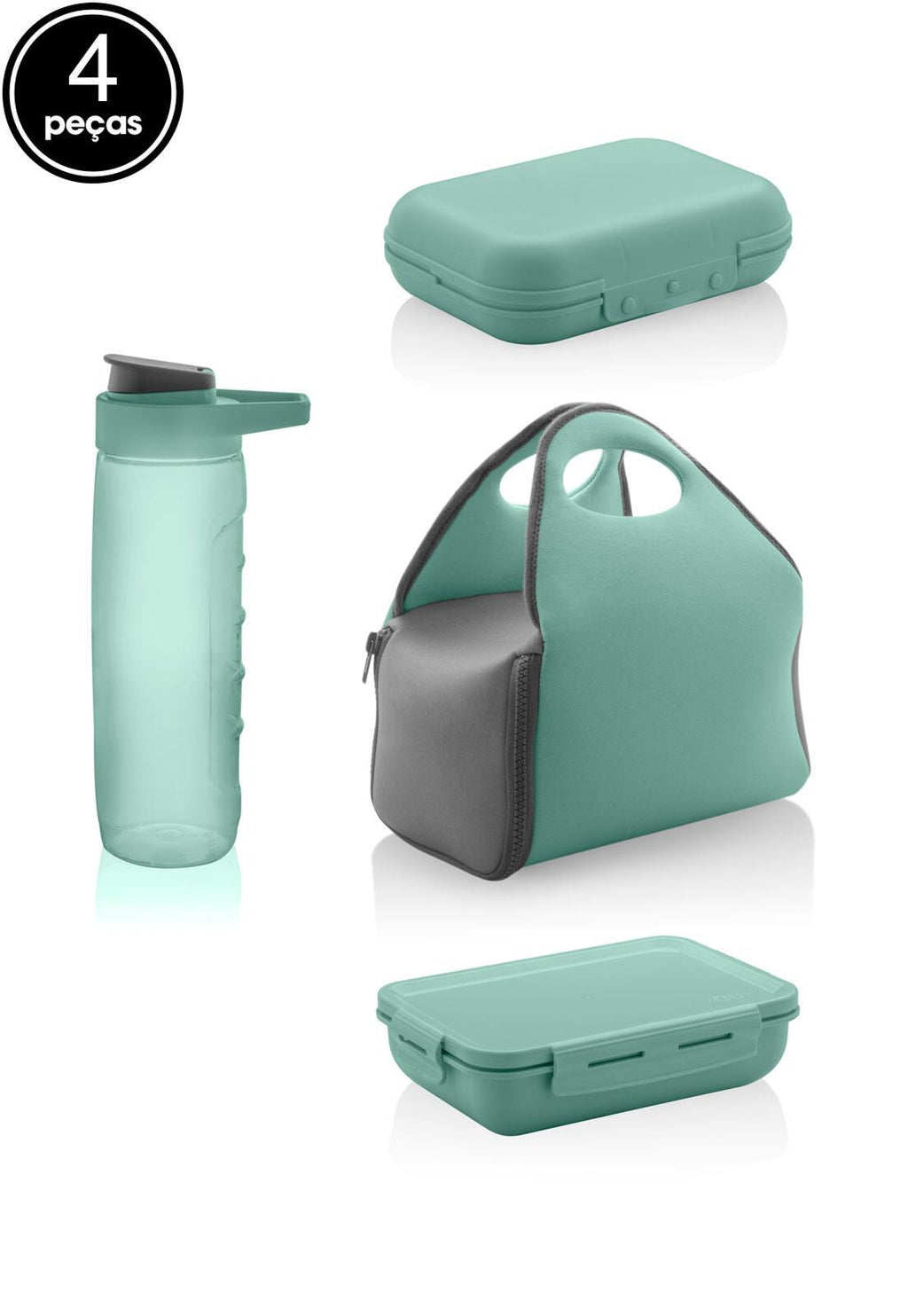 Kit para Marmita Completo ou Menta - Verde